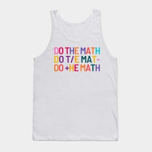 Do the Math Calculate Your Dreams Tank Top